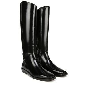 Sam Edelman Women's Cesar Square Toe Wide Calf Tall Knee High Boots size 6 Wide